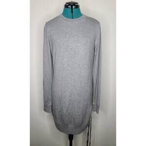 Cloth & Stone oversized grey sweatshirt dress - small